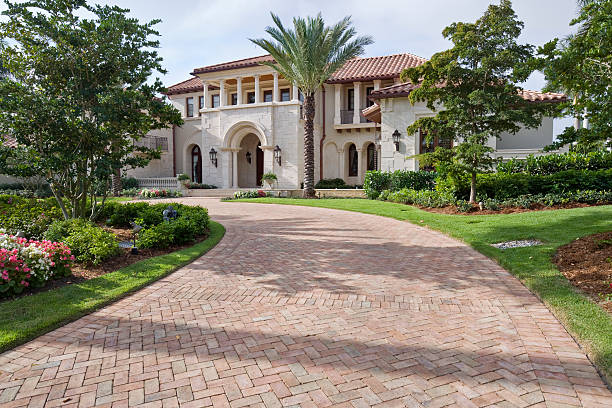 Residential Paver Driveway in Roscommon, MI